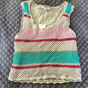Z Supply Multicolor Knit Tank Top
